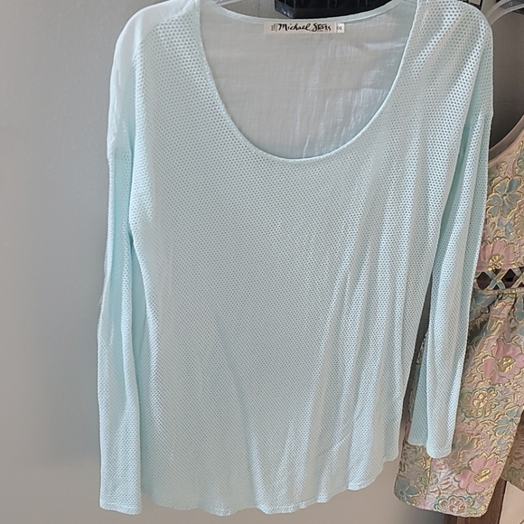 Michael Stars net and linen back - Picture 4 of 4